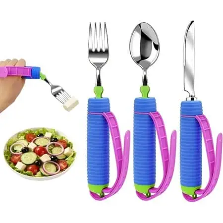 3 Pcs Adaptive Utensils for Disability