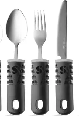 Adaptive Utensils 5-Piece Kitchen Set Wide